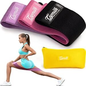 GYMILK Resistance Bands, Booty Bands for Glutes and Lower Body, Set of 3